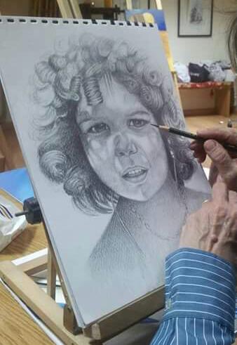 Portrait Zaytoun/ pencil