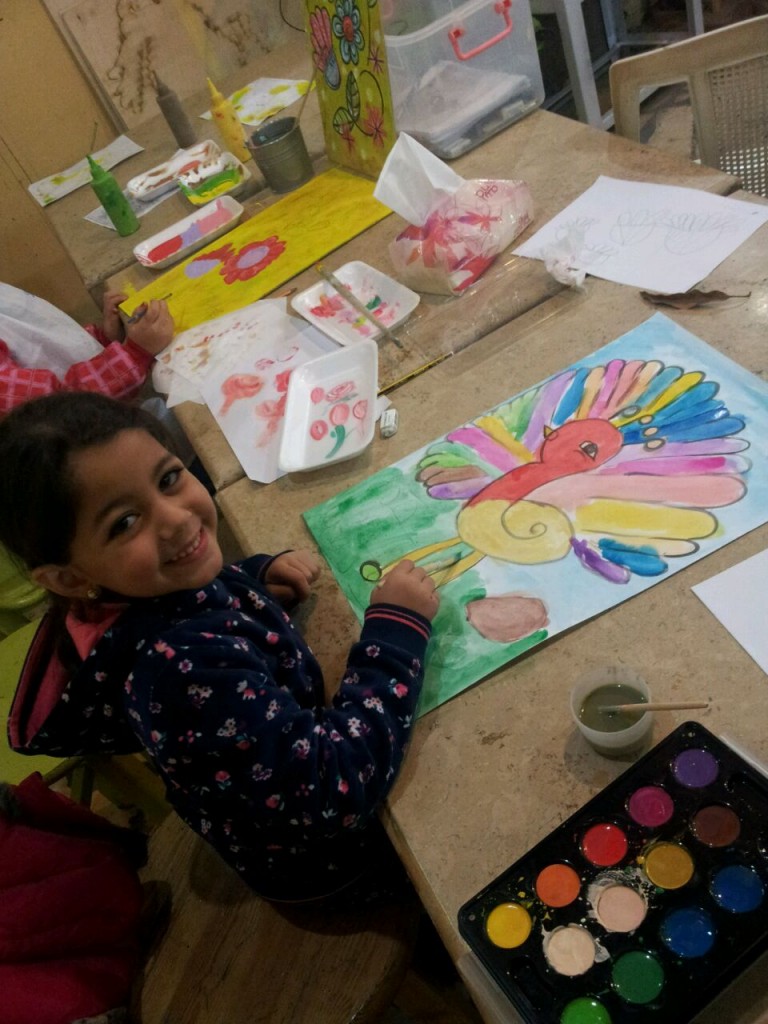 Painting & drawing with Rania