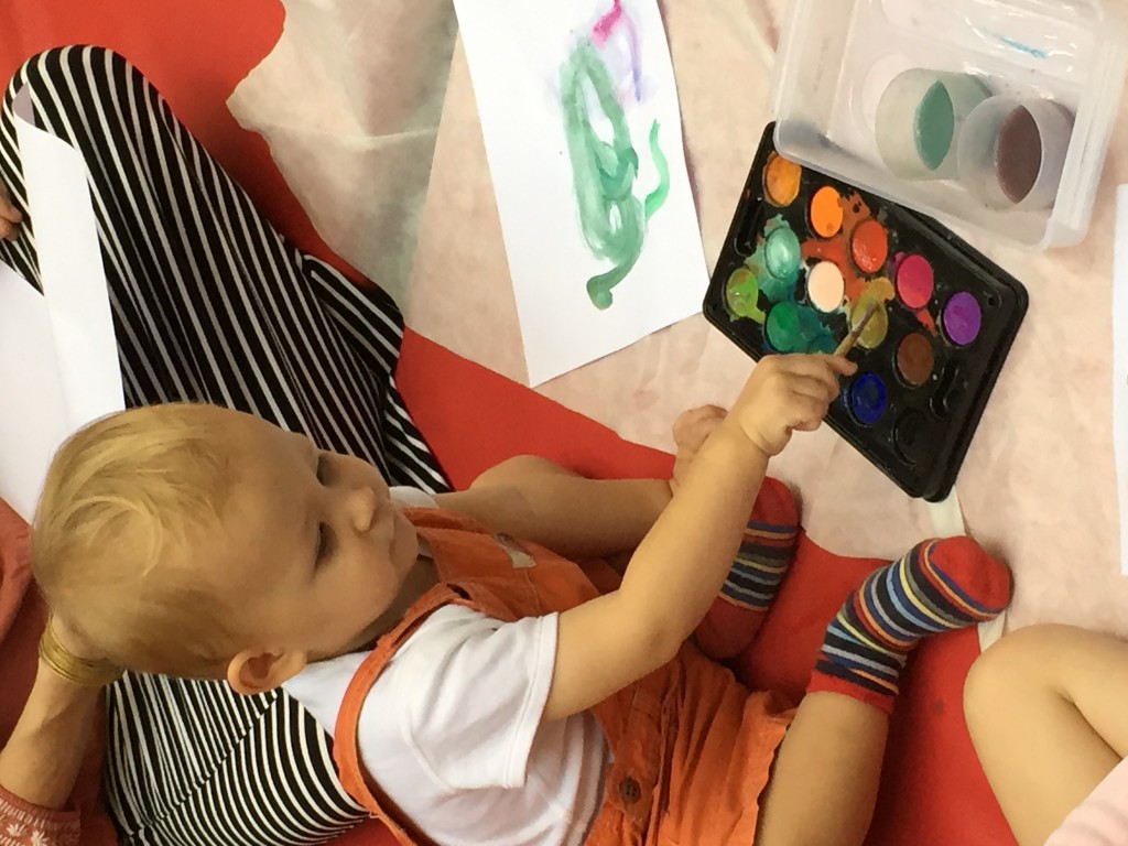 Mother & todlers classes create fun