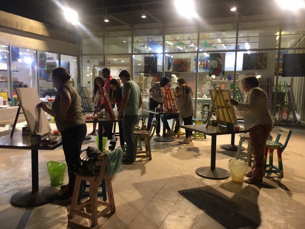 Painting night out/ galleria40