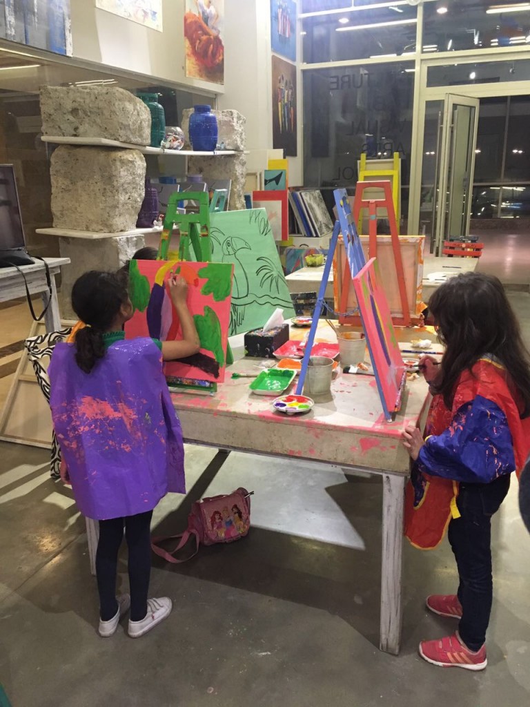 painting kids